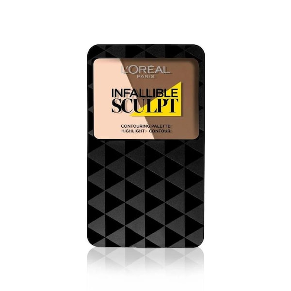 L'Oreal Infallible Sculpt Contouring Palette Highlight 01 Light To Medium