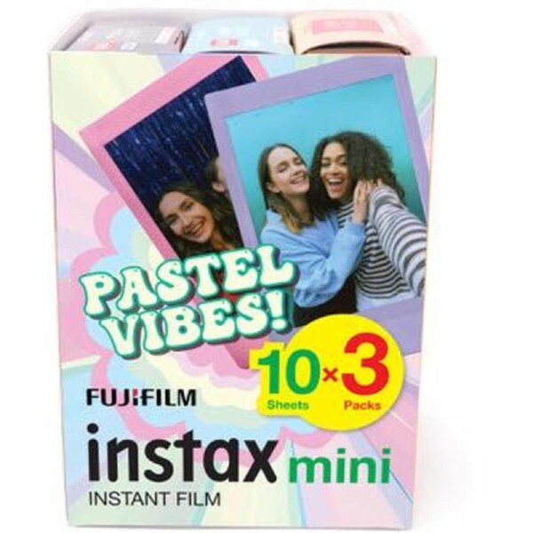 FujiFilm INSTAX mini Film Pastel Vibes 30 Pack