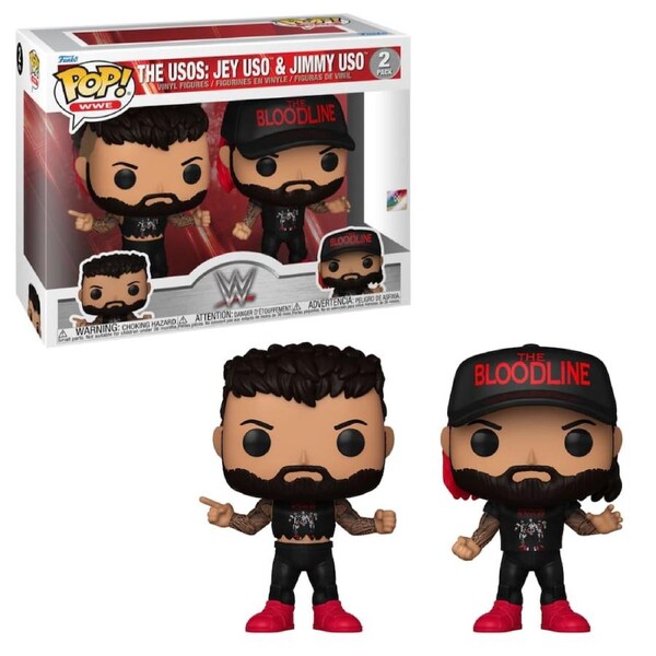 WWE USO Brothers 2 Pack Funko POP! Vinyl