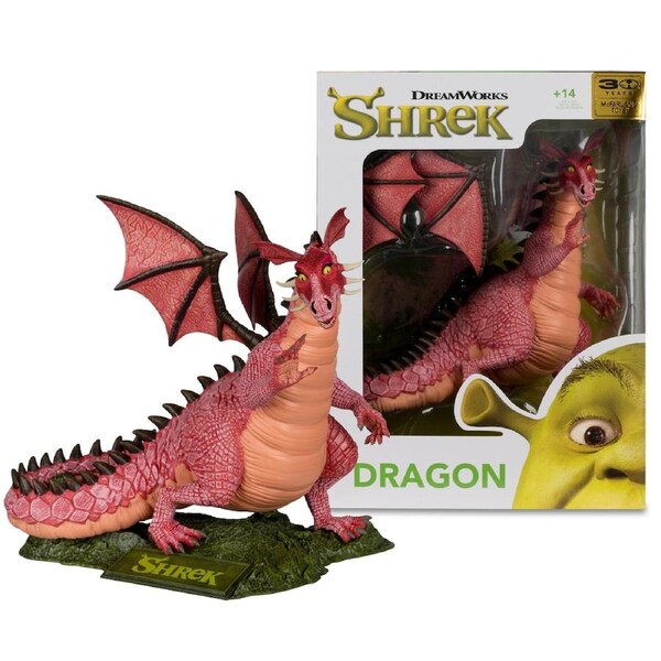 Mcfarlane Shrek 30th Anniversary Dragon 12 inch Posed Statue
