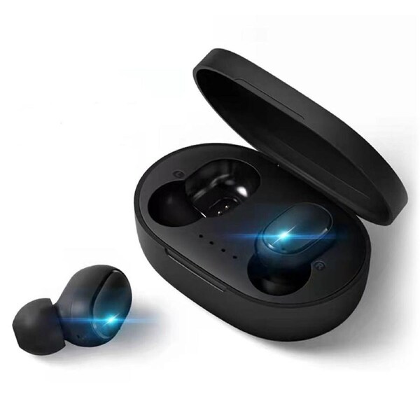 Elinz TWS True Wireless In-Ear Headset Active Noise Cancellation Charging Case Black