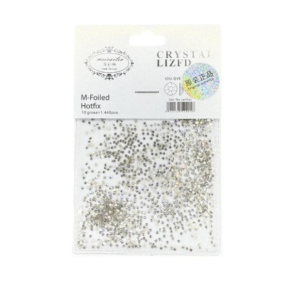 Rhinestones Diamond Crystal Glass AB Nail Art Flat Back Gems SS3 - 1440pcs