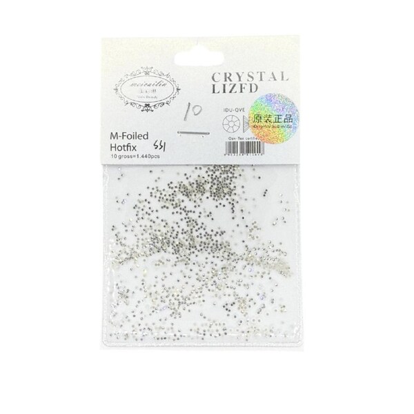 Rhinestones Diamond Crystal Glass AB Nail Art Flat Back Gems SS1 - 1440pcs