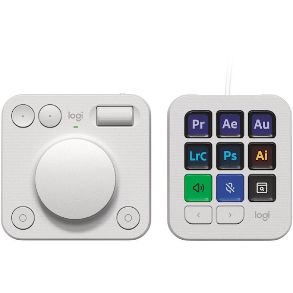 Logitech MX Creative Console (Pale Grey)