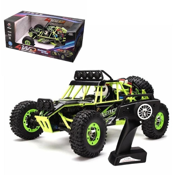 WLTOYS 12427 2.4GHZ 1/12 4WD Crawler CLimbing OFFROAD RC Car Desert Truck RTR