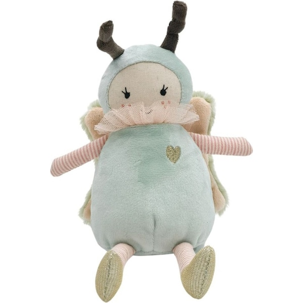 Urban Butterfly Cute Soft Plush Stuffed Toy for Kids Blue and Green 22cm