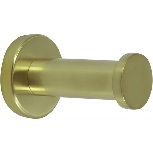 Arcisan AX08.BB Axus Single Robe Hook/Hanger with Brushed Brass PVD Finish 63mm