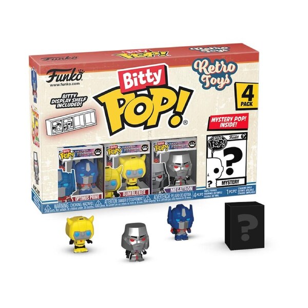 Retro Toys Transformers Bitty 4 Pack Funko POP! Vinyl