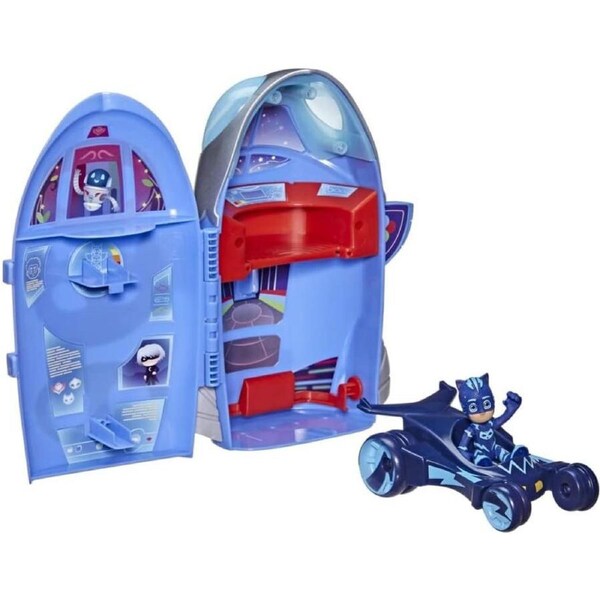 PJ Masks 2-in-1 HQ Playset Action Figure (Plastic Free Packaging) F2098
