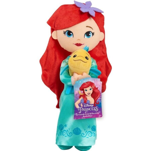 Disney Princess Lil Friends Plush 14" - Ariel
