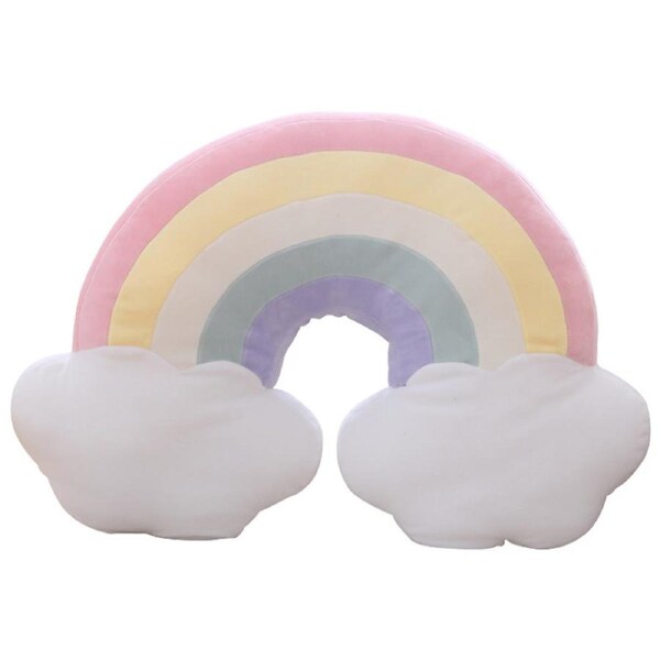 Sky Series Pillow Cloud Rainbow Toy Soft Shell Cushion Baby Sleeping Pillow Children's Gift
