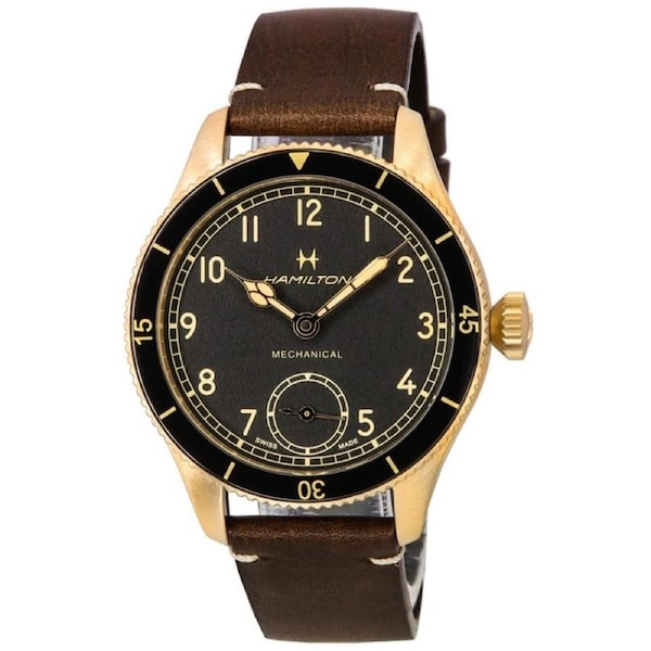 Hamilton Khaki Aviation Pilot Pioneer Mechanical Swiss Made H76709530 Mens Watch