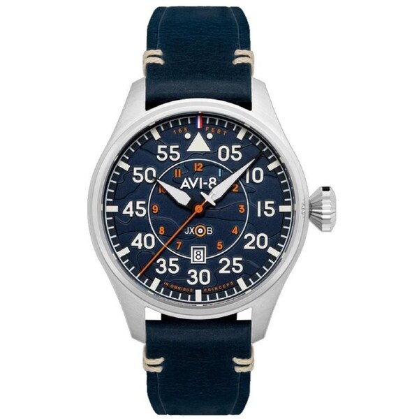AVI-8 Hawker Hurricane Clowes Acklington Automatic AV-4097-02 50M Mens Watch