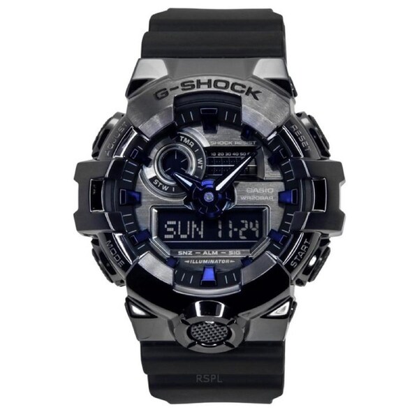 Casio G-SHOCK G-STEEL Analog Digital Alarm Quartz GM-700P-6A 200M Mens Watch
