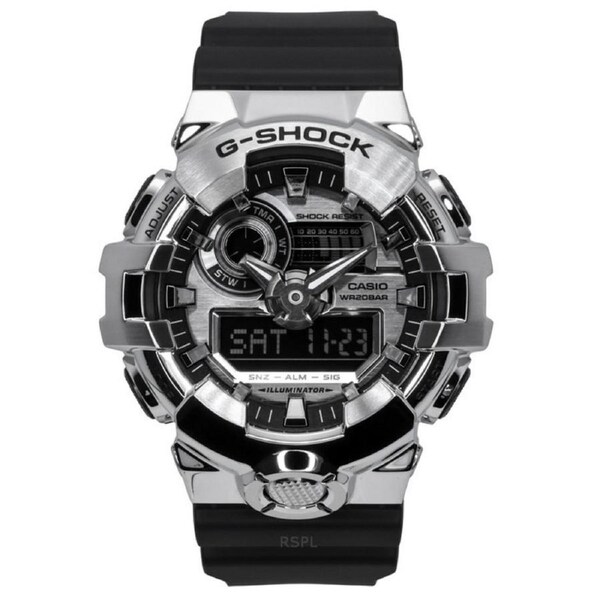 Casio G-SHOCK G-STEEL World Time Alarm Timer Quartz GM-700-1A 200M Mens Watch
