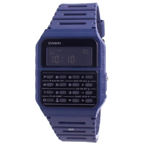 Casio Databank Calculator Alarm Calendar Dual Time CA-53WF-2B WR Unisex Watch