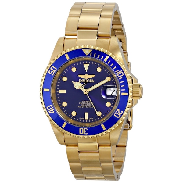 Invicta Automatic Professional Gold-Plated Stainless Steel INV8930OB Mens Watch