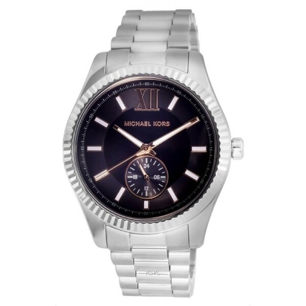 Michael Kors Lexington Multifunction Black Dial Quartz MK8946 100M Mens Watch