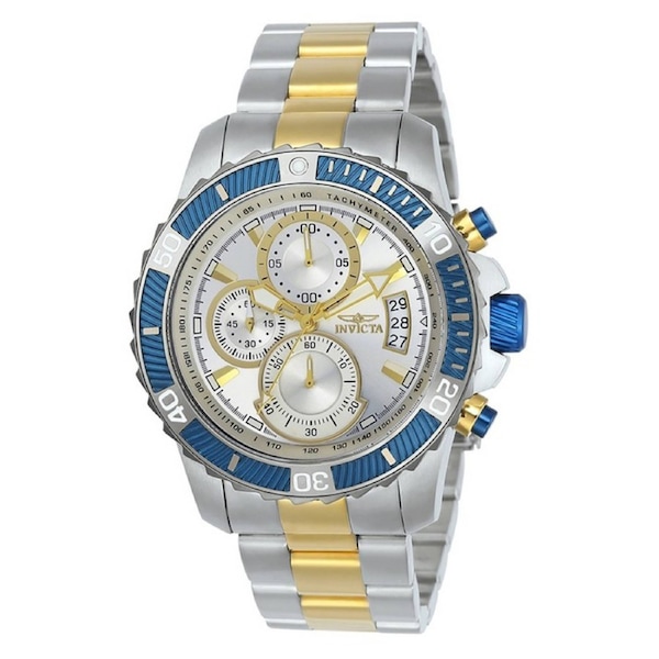 Invicta Pro-Diver Chronograph Two Tone Stainless Steel Quartz 23994 Mens Watch