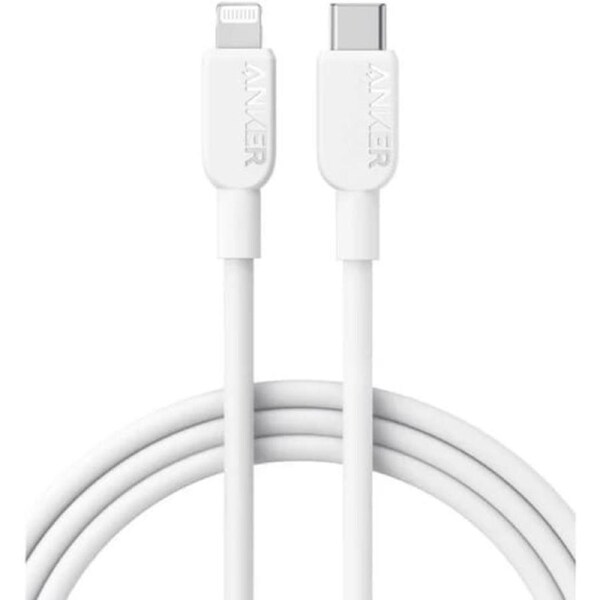 Anker 310 USB-C to Lightning Cable 6ft White [A81A2021]