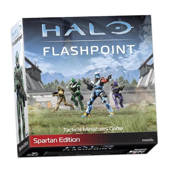 Halo Flashpoint Tactical Miniatures Game Spartan Edition Starter Set