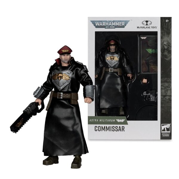 Warhammer 40,000 Astra Militarum Commissar 7 inch Action Figure