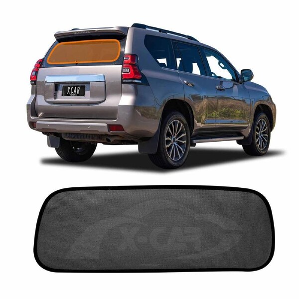 Rear Windscreen Sun Shade for Toyota Prado 150 Series NON-Spare Wheel On Tailgate 2009-2024 Car Custom Wind Screen Sun Blind Mesh