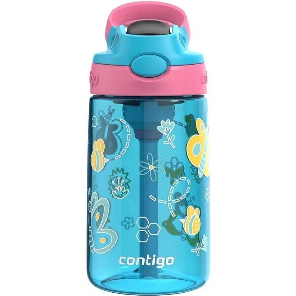 Contigo Kids Drink Bottle Autospout - 414ml Butterflies
