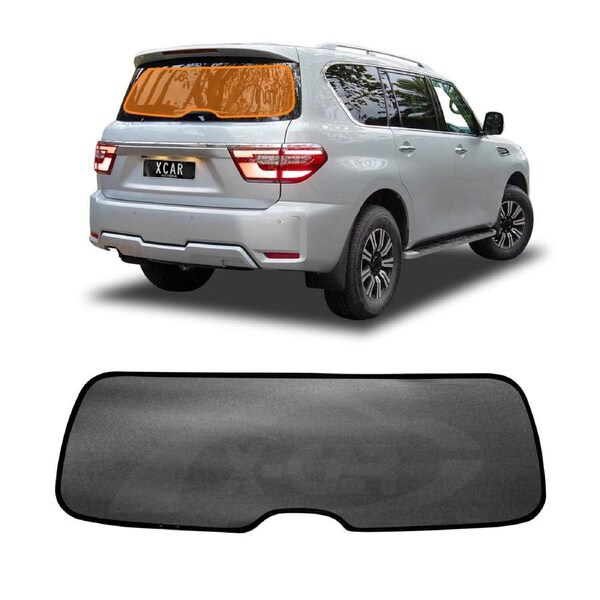 Rear Windscreen Sun Shade for Nissan Patrol 2012-2024 Y62 Series Car Custom Wind Screen Sun Blind Mesh