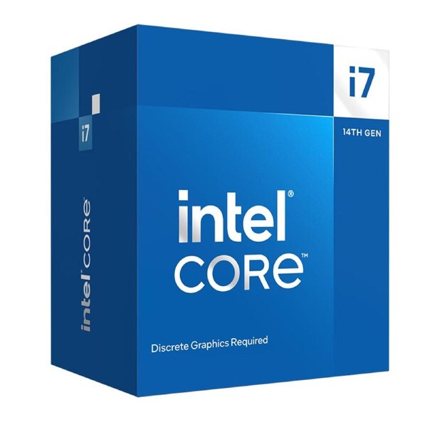 Intel Core i7-14700F 20 Core LGA 1700 5.40GHz Boxed CPU Processor (BX8071514700F)