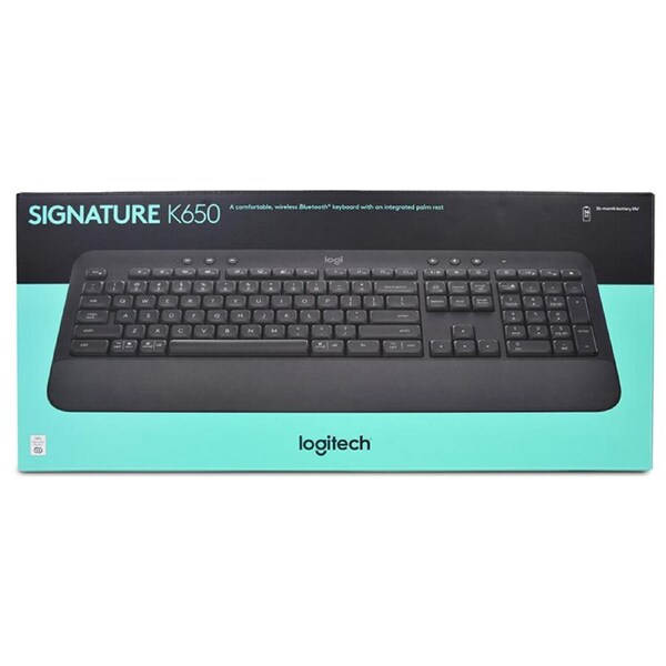 Logitech Signature K650 Wireless Keyboard - Graphite English (920-010955)