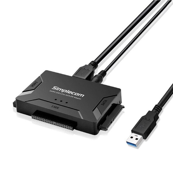 Simplecom USB 3.0 SATA IDE Adapter with Power Supply (SA492)