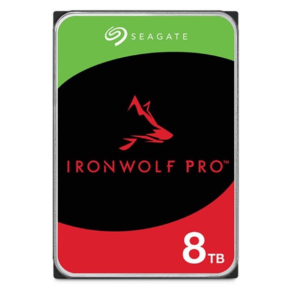 Seagate Ironwolf Pro 8TB 7200RPM 3.5in NAS SATA Hard Drive (ST8000NT001)