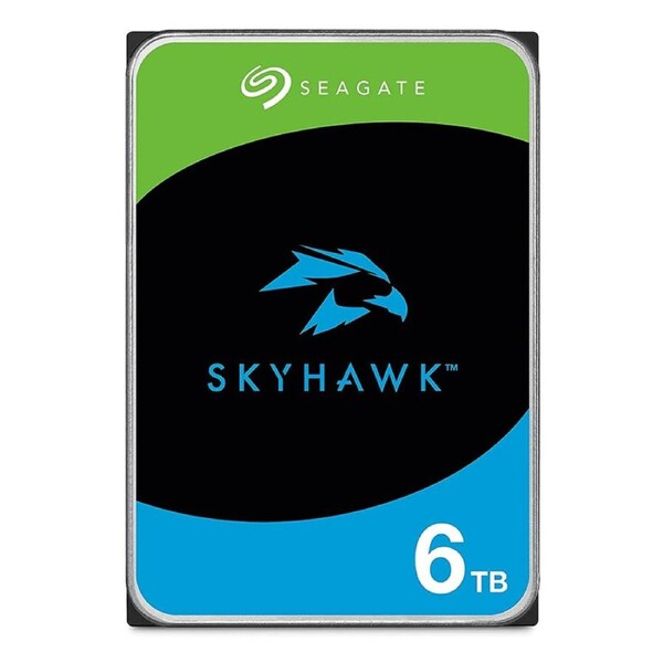 Seagate SkyHawk 6TB 256MB 3.5in SATA Surveillance Hard Drive (ST6000VX009)