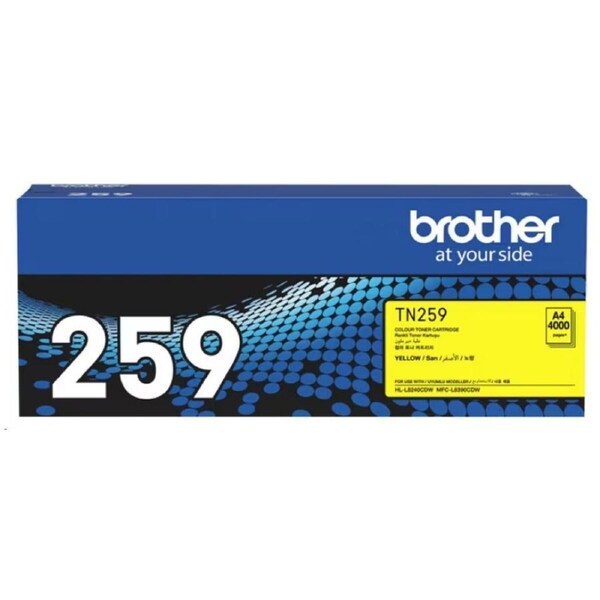 Brother Yellow Super High Yield Toner Cartridge for MFC-L8390CDW and HL-L8240CDW (TN-259Y)