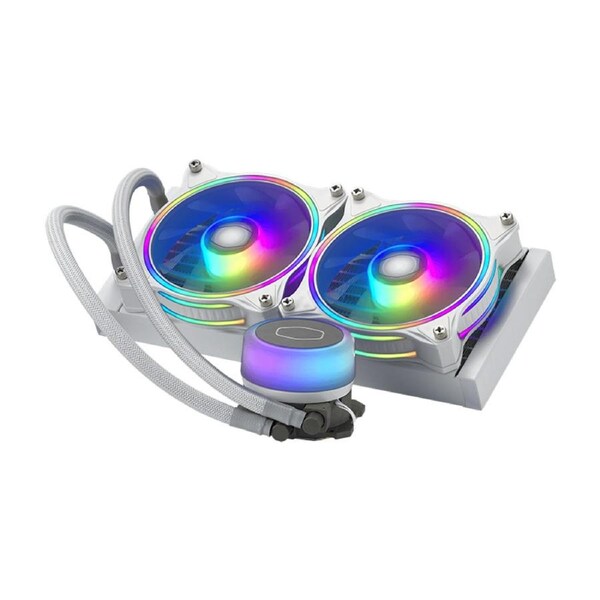 Cooler Master ML240 Illusion Addressable RGB White Edition CPU Cooler (MLX-D24M-A18PW-R1)