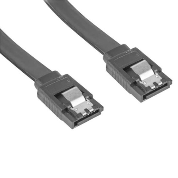 Cruxtec 180 Degree to 180 Degree SATA3 Cable - 100cm