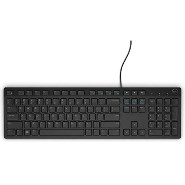 Dell KB216 Business Multimedia Keyboard - Black (580-AHHG)