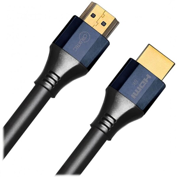 Cruxtec 8K 2.1 HDMI Cable with Ethernet Male to Male 5m - Black