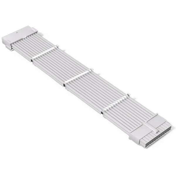 Cruxtec A-TX 24Pin Male to 24Pin Female Cable 30cm - White (PP-24P4-30WH)