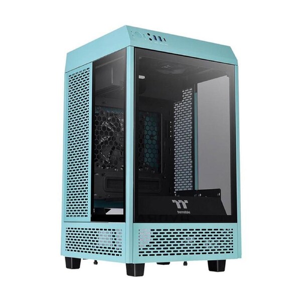 Thermaltake The Tower 100 Turquoise Mini-ITX Chassis (CA-1R3-00SBWN-00)