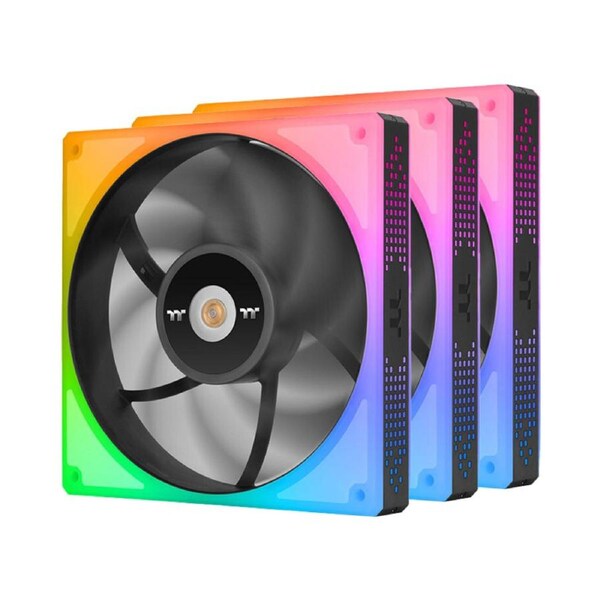 Thermaltake Toughfan 120mm RGB Radiator Fan - 3 Pack (CL-F135-PL12SW-A)