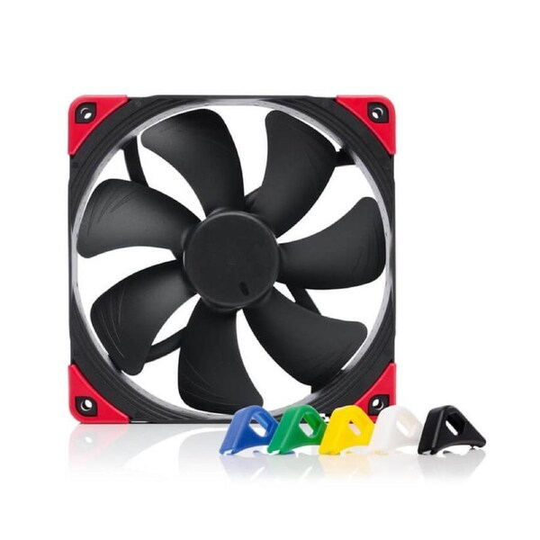 Noctua 140mm Swap Edition 1500RPM Fan - Chromax Black (NF-A14-PWM-CH-BK-S)