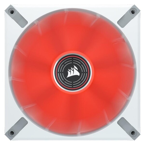 Corsair 140mm ML140 Red LED ELITE Premium White Fan (CO-9050129-WW)