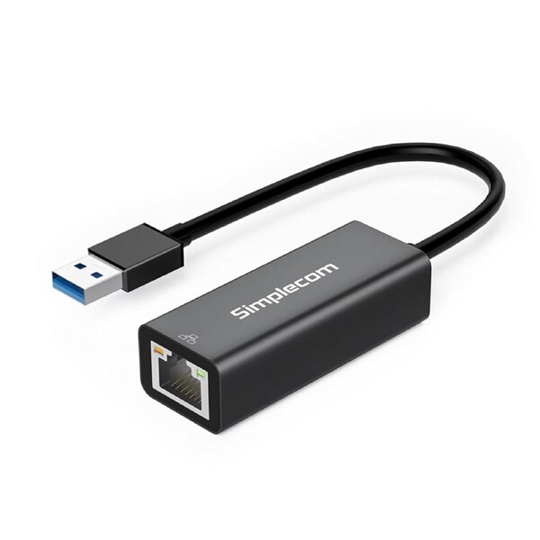 Simplecom SuperSpeed USB 3.0 to Gigabit Ethernet Network Adapter (NU304)