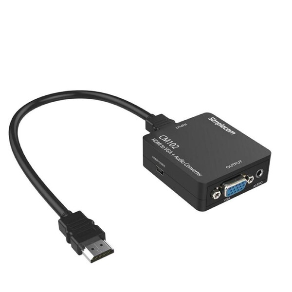 Simplecom HDMI to VGA + Audio Converter (CM102)