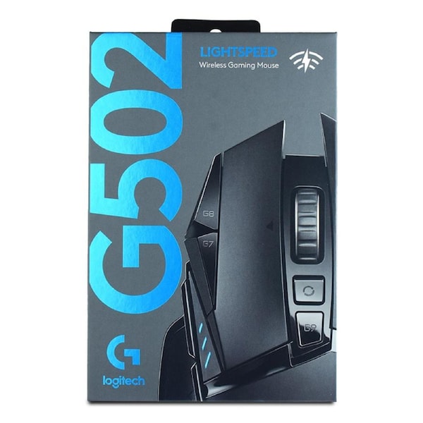 Logitech G502 Lightspeed Wireless Gaming Mouse (910-005569)