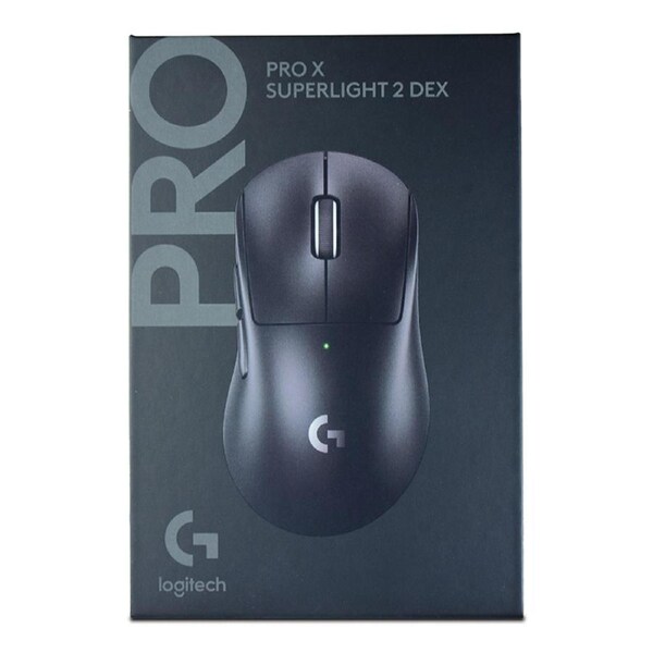 Logitech G PRO X Superlight 2 DEX Lightspeed Wireless Gaming Mouse - Black (910-007359)