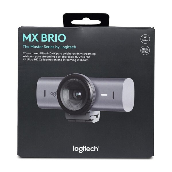 Logitech MX BRIO 4k Ultra HD Webcam - Graphite (960-001548)