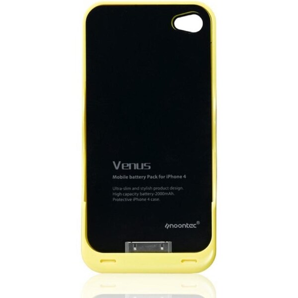 Noontec Venus Backup Battery IPHONE4 Black (Ipr202B)